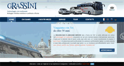 Desktop Screenshot of grassinibus.it